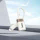 Перехідник Lightning на USB Hoco UA39 Crystal (480 Mbps, USB2.0, OTG, 12,5 cm). Beige - зображення 8