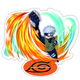 Акриловая фигурка Наруто Какаши Хатаке Naruto Hatake Kakashi 10 см AF N 02 - изображение 1