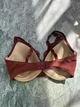 Кружевной бюстгальтер Thirdlove 24/7 Lace Contour Plunge 70G бордовый - изображение 4