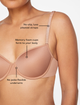 Бюстгальтер THIRDLOVE 24/7 Classic T-shirt Bra - капучино - 70B1/2 - изображение 9