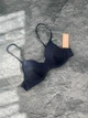 Бюстгальтер Thirdlove Chevron Contour Demi Bra USA - 70D - синий - изображение 2