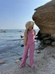 Жіночі літні брюки LUMIA вільного крою COSY S-M Темно-рожевий (cosy4347902) - зображення 1