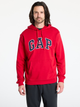 Bluza męska z kapturem kangurka GAP 868460-07 XL Czerwona - obraz 1