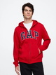 Толстовка на блискавці чоловіча GAP 868454-08 L Червона (1200138438860) - зображення 1