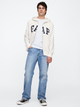 Толстовка на блискавці чоловіча GAP 868454-06 XL Молочна (1200138438761) - зображення 3