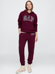 Bluza damska z kapturem ocieplana GAP 463506-02 L Bordowa - obraz 3
