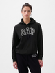 Bluza damska z kapturem kangurka GAP 870537-02 L Czarna (1200132691032) - obraz 1