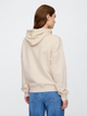 Bluza damska rozpinana streetwear polarowa GAP 678782-04 S Beżowa - obraz 2