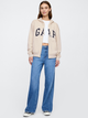 Bluza damska rozpinana streetwear polarowa GAP 678782-04 S Beżowa - obraz 3