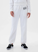 Spodnie dresowe damskie joggery GAP 889527-02 S-Regular Białe - obraz 1