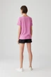 Футболка Pull & Bear ліловий WIATF296 S - изображение 4