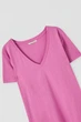 Футболка Pull & Bear ліловий WIATF296 S - изображение 6