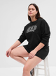 Bluza damska bez kaptura polarowa GAP 554936-10 2XL Czarna - obraz 3