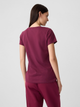 Koszulka damska bawełniana GAP 729555-07 L Bordowa - obraz 2