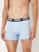 Набор трусов боксеров мужских хлопковых Puma Men Everyday Basic Boxer 2P 93832032 M 2 шт Light Blue (8720245967945) - изображение 2