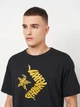 Футболка хлопковая длинная мужская Converse CVM5T180 2XL Black (0198820122115) - изображение 4