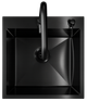 Кухонная мойка VLS51 Black (Матовая)+Смеситель+Дозатор+Сифон - изображение 1