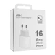 Сетевое зарядное устройство Foxconn Power Adapter Type-C 35W с быстрой зарядкой для iPhone 16 / Pro / Max White - изображение 4