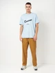 Футболка хлопковая длинная мужская Converse CVM5T183 XL Blue It (0198820347549) - изображение 3