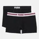 Набор трусов боксеров мужских хлопковых Puma Men Everyday Placed Logo Boxer 2P 93847615 2XL 2 шт Black/Red (8720245966573) - изображение 1