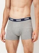 Набор трусов боксеров мужских хлопковых Puma Men Boxers 3P 94713005 L 3 шт Grey/Blue (8720245964739) - изображение 4