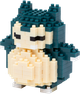 Klocki konstrukcyjne Nanoblock Pokemon Snorlax 220 elementów NBPM-012 (4972825149546) - obraz 2