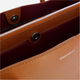 Torebka shopper ze skóry naturalnej Coccinelle Coccinelleswap E1DVF110180 W12 Brązowa (800070342925) - obraz 4