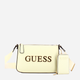 Сумка крос-боді через плече жіноча зі штучної шкіри маленька Guess Beacon HFVG9035690 CRE Біла (800070346606) - зображення 1