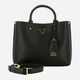 Torebka crossbody damska Guess Meridian HWBG6974060 BLA Czarna (800070344306) - obraz 4