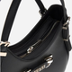 Torebka crossbody damska mała Guess Lefia HWBG9644050 BLA Czarna (800070344314) - obraz 4