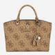 Torebka crossbody damska Guess Queensland HWOS9655060 LTL Brązowa (800070344333) - obraz 1