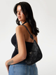 Torebka bagietka damska Guess Adelasia HWQL9658180 BLA Czarna (800070344341) - obraz 2