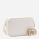 Torebka crossbody damska ze skóry naturalnej mała na szerokim pasku Coccinelle Tebe E5MN555I101 H14 Biała (800070347961) - obraz 2