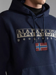 Bluza męska z kapturem Napapijri B-Ayas NP0A4GJA1761003 S Niebieska (800070311881) - obraz 4