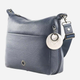 Torebka hobo damska ze skóry naturalnej Mandarina Duck Mellow P10FZT49 08Q Niebieska (800070341069) - obraz 3
