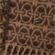 Szalik damski Coccinelle Coccinellemonogram E7RCZ310201 M37 Brązowy (800070326882) - obraz 2