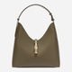Сумка жіноча з натуральної шкіри середня Furla Goccia WB01499BX31042810S1007 Зелена (800070344763) - зображення 1