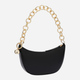Сумка багет жіноча з натуральної шкіри маленька Furla Sfera WE00767BX3991O60001007 Чорна (800070344986) - зображення 2