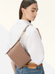 Сумка жіноча з натуральної шкіри маленька Furla Nuvola WE00846BX20451257S1007 Бежева (800070344987) - зображення 2