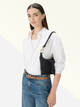 Сумка жіноча з натуральної шкіри маленька Furla Nuvola WE00846BX2045O60001007 Чорна (800070344989) - зображення 2