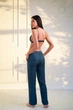 Костюм домашний женский жакет и брюки Komilfo Lilu 2264-3230 XL изумрудный - изображение 5