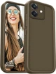 Матовий силіконовий чохол SHLab SoftProtect OPPO A3x Brown (41329-30) - зображення 1