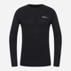 Термолонгслів чоловічий зимовий спортивний Jack Wolfskin Infinite Warm Ls M A60322_6000 S Чорний (4064886325523) - зображення 3