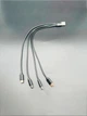 Кабель сплиттер USB - 4 Type-C для зарядки и питания 2A 20см Чёрный ( код: A4C-02mB ) - изображение 6