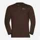 Лонгслив мужской Jack Wolfskin Sky Thermal L/S M 1808682-D0107 L Коричневый (4064886512237) - изображение 4