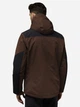 Куртка демисезонная с капюшоном мужская Jack Wolfskin Jasper Ins Jkt M A61872-D0107 S Коричневая (4064886587945) - изображение 2
