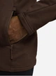 Толстовка на флисе, на молнии мужская Jack Wolfskin Peak District Fz M A65274-D0107 2XL Коричневая (4064886550901) - изображение 5