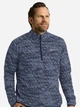 Толстовка на флисе, на молнии мужская Jack Wolfskin Big Sky Hz M A65447-C0412 S Синяя (4064886561952) - изображение 1