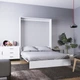 Шкаф-Кровать Smartmebel MIRA 140х200 см Белый, Дуб Сонома (N 100-2) - изображение 6