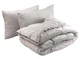 Ковдра Руно 200х220 + 2 подушки 50х70 "Soft Pearl" 925.55_Soft Pearl - зображення 1